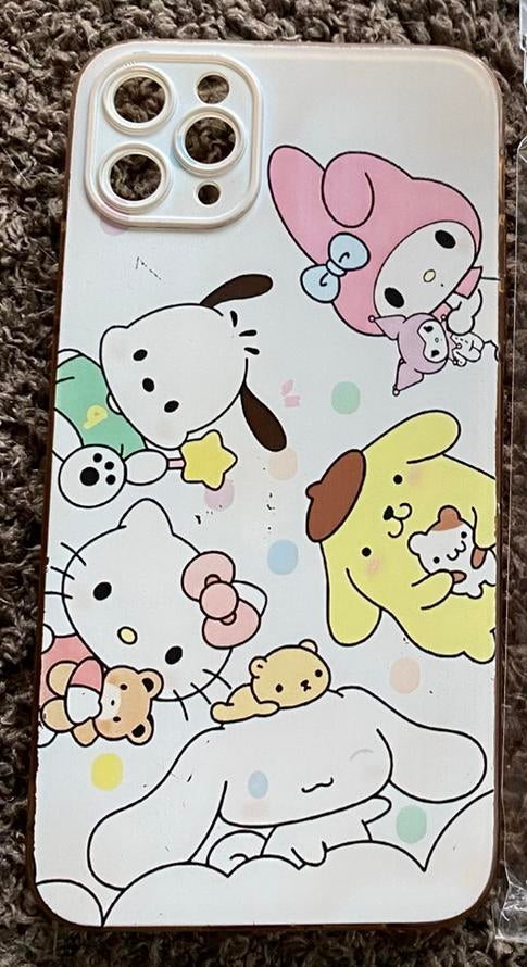 GRATIS Iphone 11 Pro Max Hello Kitty And Friends Tel. Hoesje, Ophalen of Verzenden, Zo goed als nieuw, IPhone 11 Pro