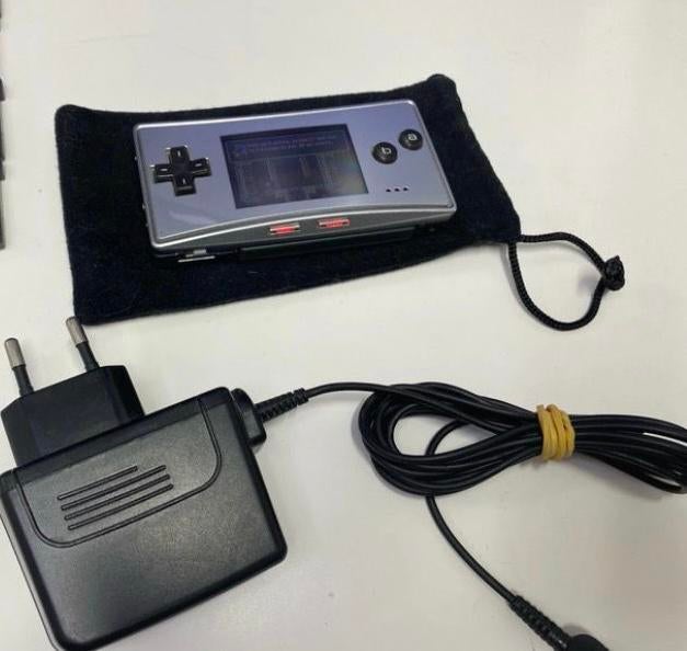 Nintendo game boy micro advance bundel, Spelcomputers en Games, Ophalen, Zo goed als nieuw, Game Boy Micro