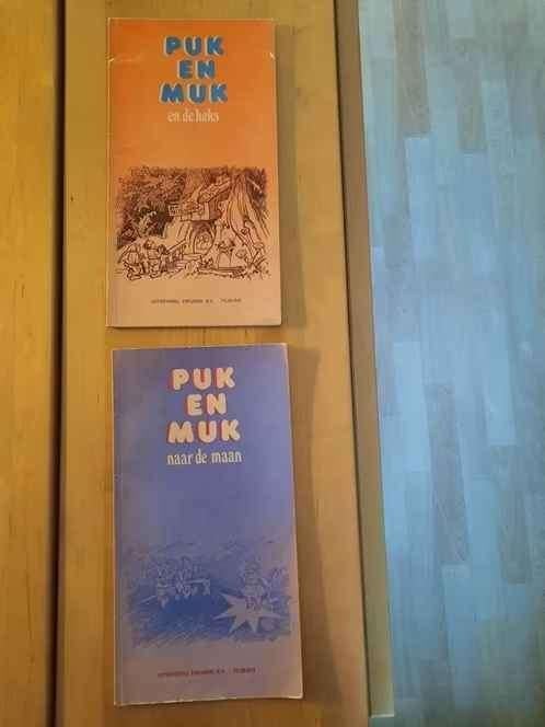 PUK EN MUK NAAR DE MAAN/ EN DE HEKS, Ophalen of Verzenden, Gelezen