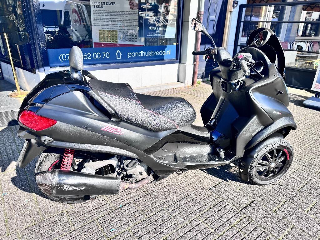 Piaggio mp3 500ie Sport- Akra- Met Onderhoud - Autorijbewijs, Motoren, Motoren | Piaggio, Scooter, Particulier, 500 cc