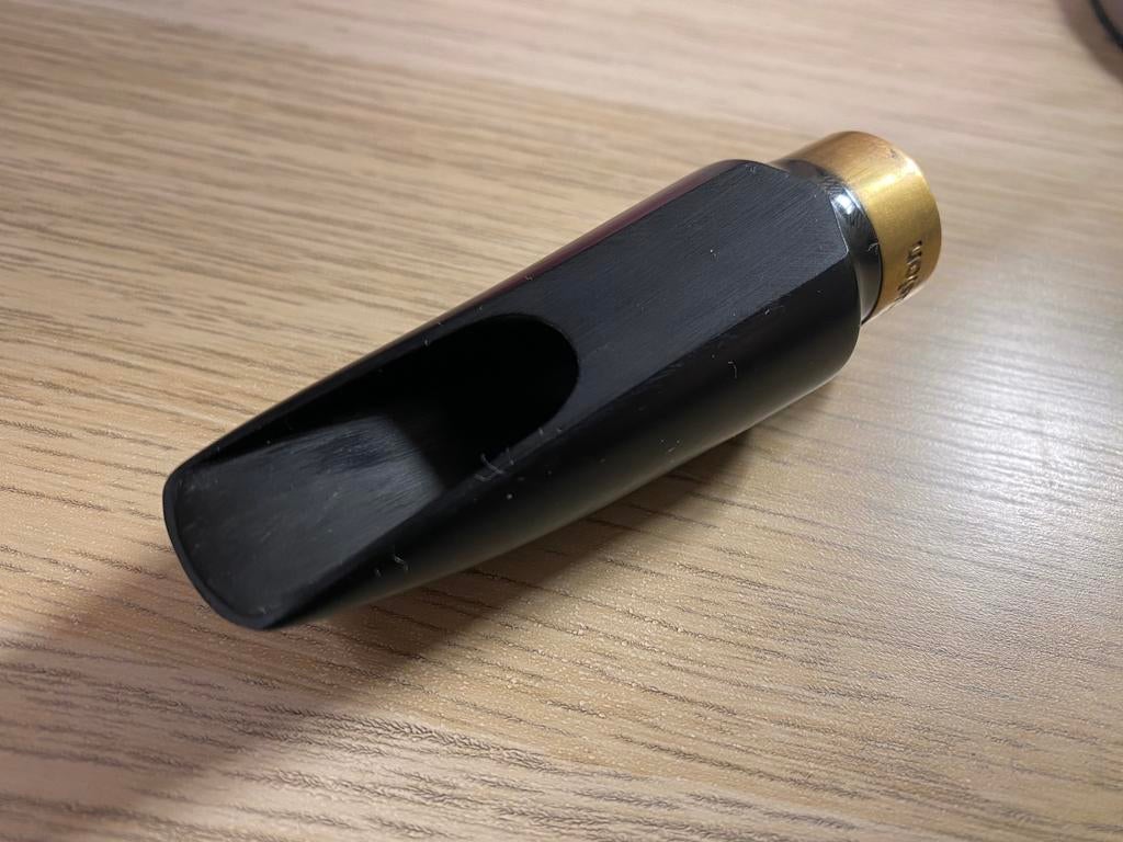 Alt Saxofoon Mondstuk (6*de Quelerij), Ophalen of Verzenden, Gebruikt, Houtblazer