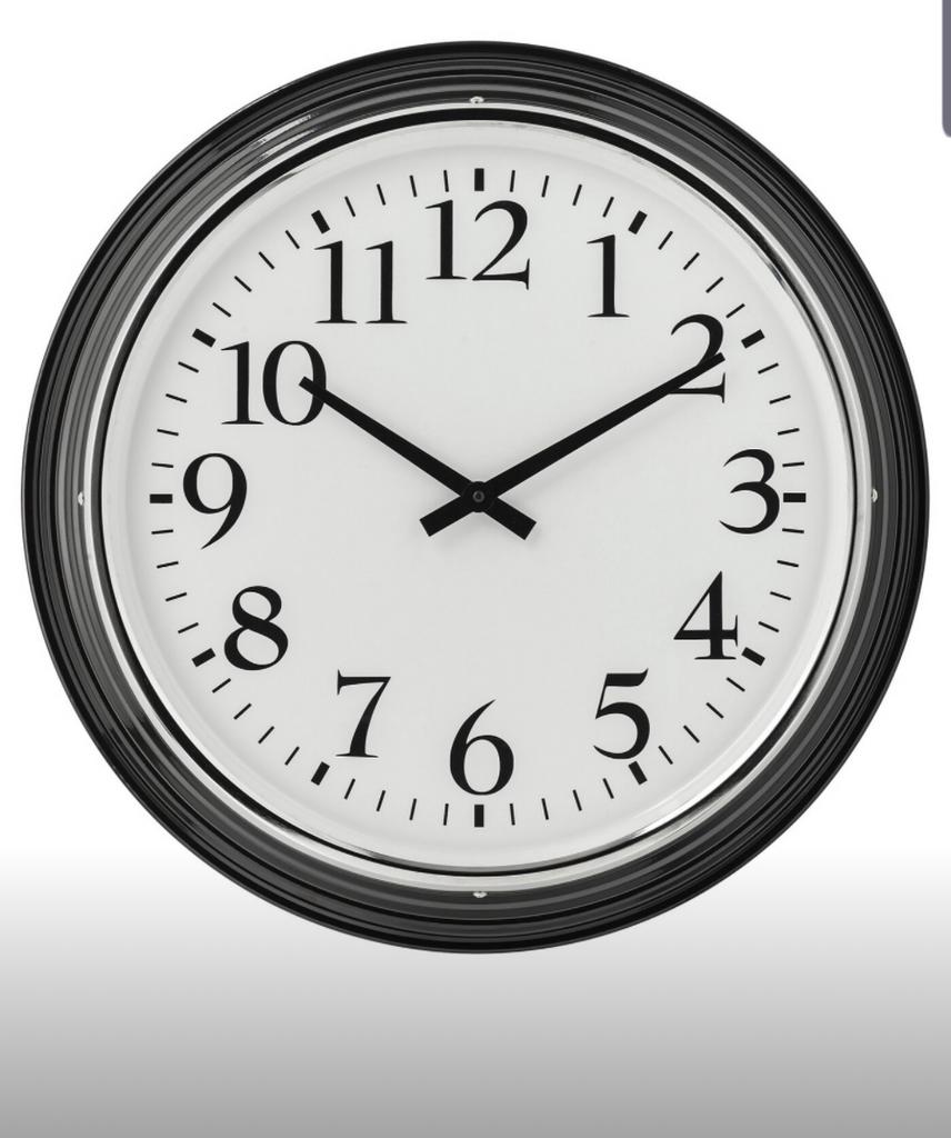 Wandklok, Ophalen, Zo goed als nieuw, Wandklok