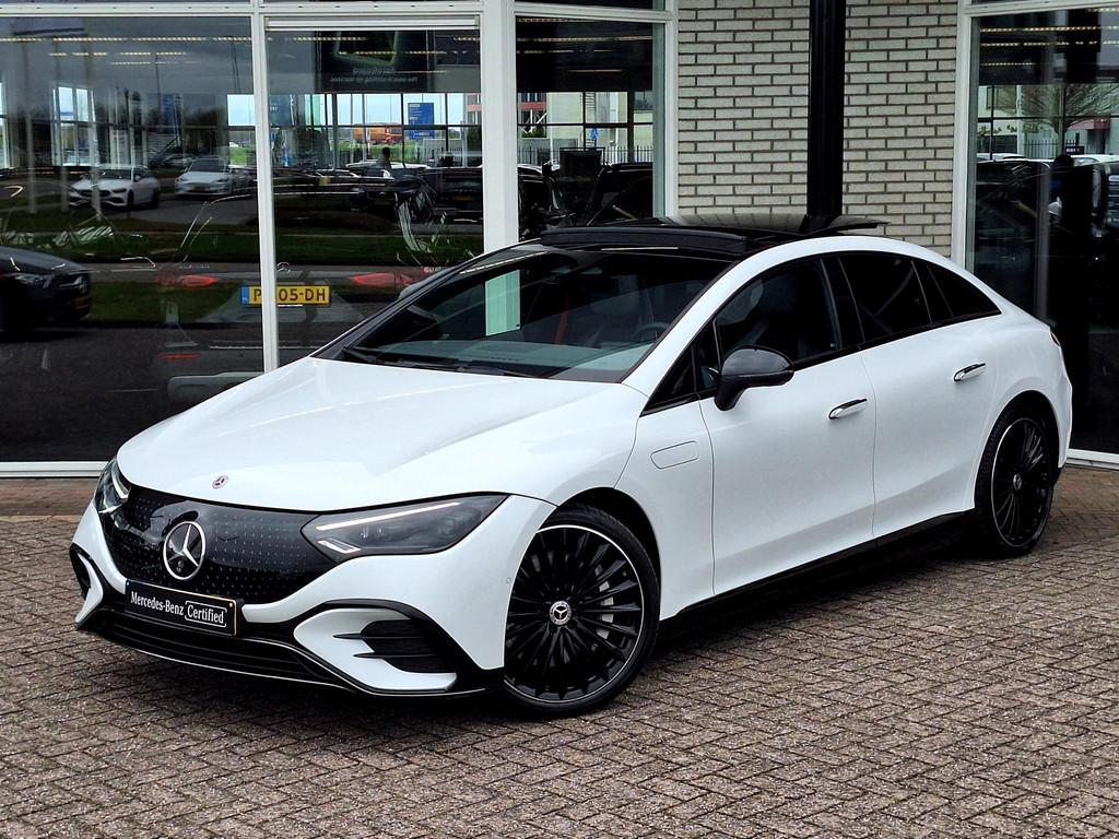 Mercedes-Benz EQE 300 AMG Line 89 kWh | Panoramadak | Night, Automaat, Achterwielaandrijving, Gebruikt, 89 kWh
