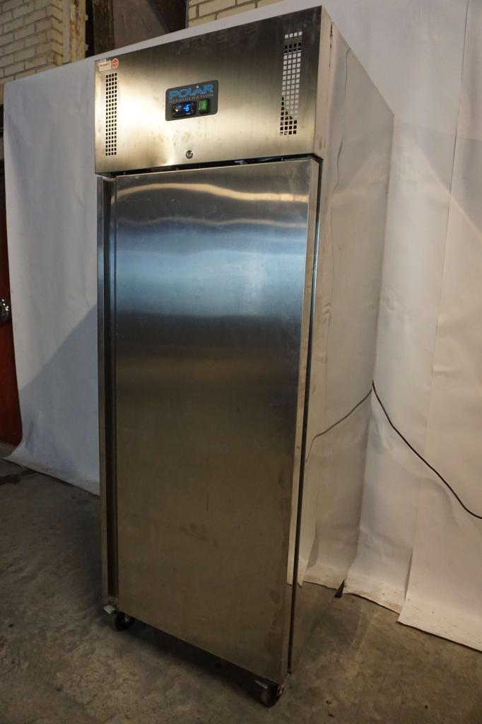 Polar horeca rvs vriezer vrieskast, Gebruikt, Niet ingevuld, Koelen en Vriezen, Niet ingevuld