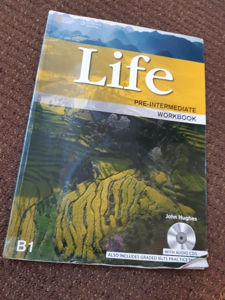 Life Pre-Intermediate Workbook B1 Engels schoolboek + CD's, Boeken, Ophalen of Verzenden, Zo goed als nieuw, John Hughes, Non-fictie