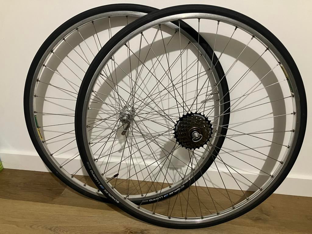 Vintage MAVIC MA2 velgenset, DURA-ACE naven, Ophalen of Verzenden, Gebruikt, Racefiets, Aluminium