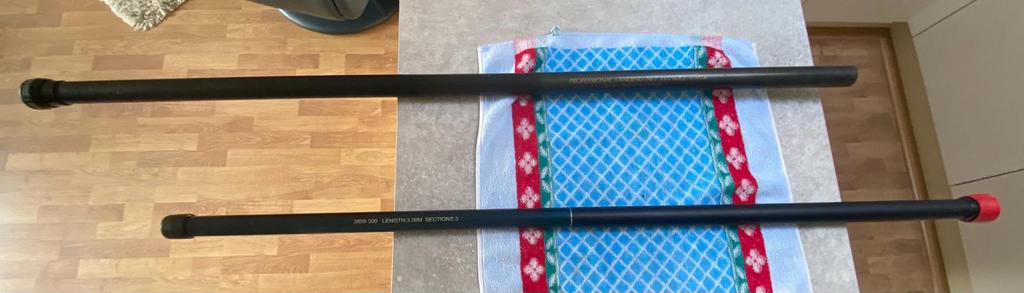 Steel van 3 meter voor schepnet, Ophalen of Verzenden, Gebruikt, Overige typen