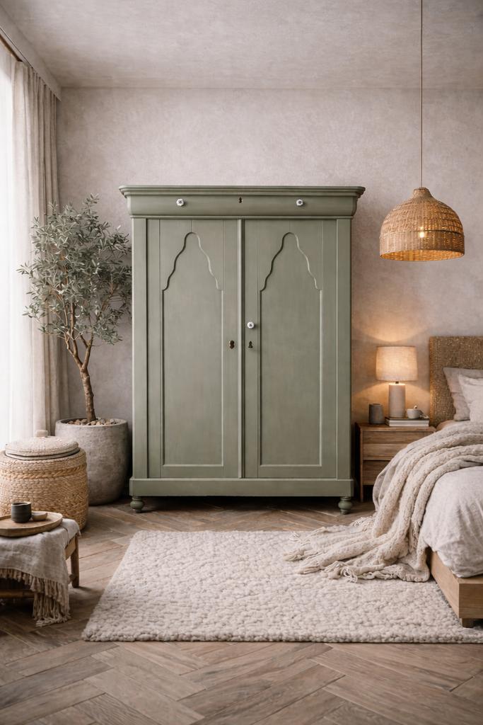 Biedermeier meidenkast linnenkast buffetkast brocante, Ophalen