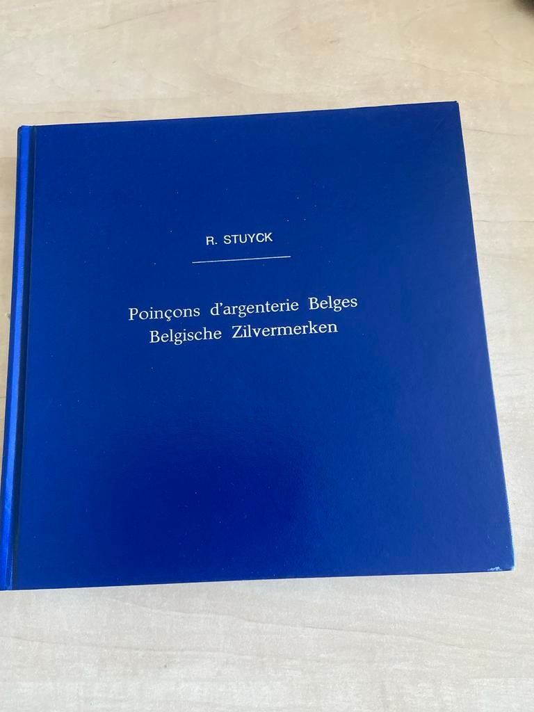 Belgische Zilvermerken - R. Stuyck, Antiek en Kunst, Ophalen of Verzenden