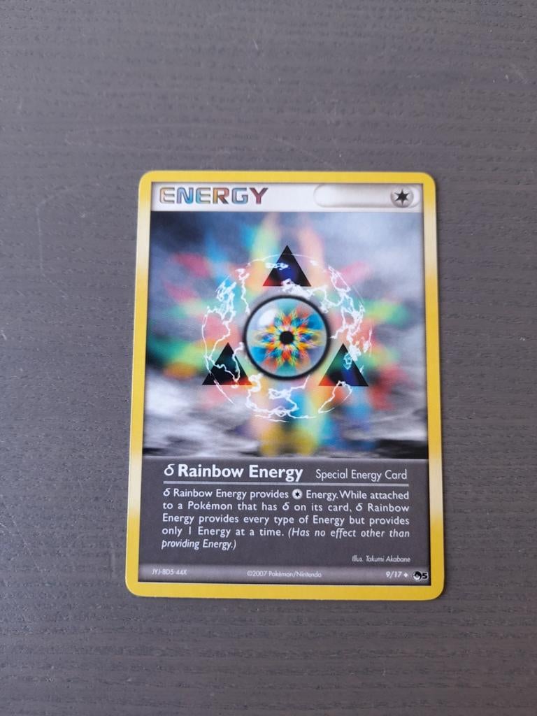 2007 pop series 5 9/17 rainbow energy, Ophalen of Verzenden, Zo goed als nieuw, Losse kaart