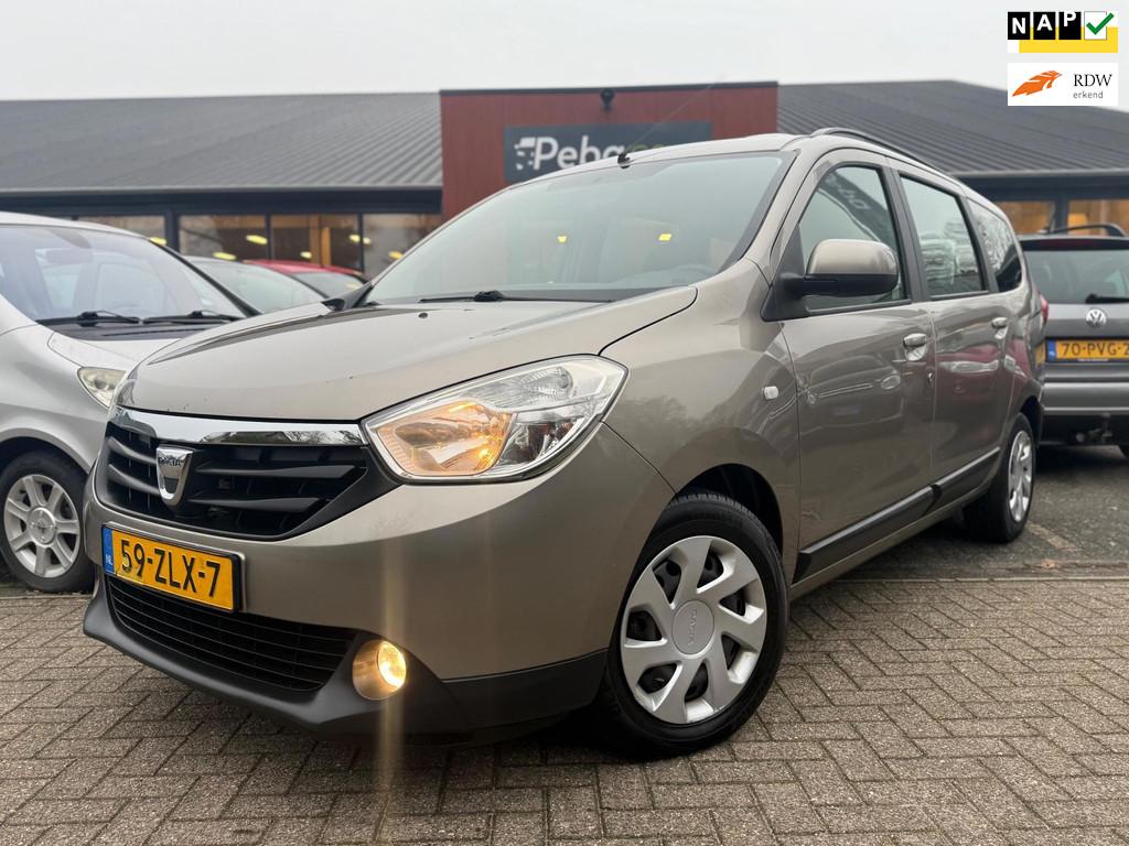 Dacia Lodgy 1.2 TCe Lauréate 5p.Navigatie*Cruise Controll*A, Auto's, Dacia, Voorwielaandrijving, Euro 5, Stof, Gebruikt