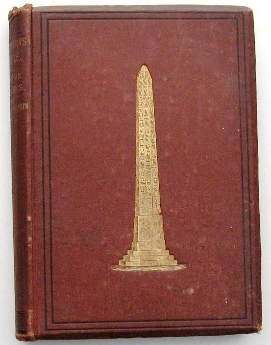 Cleopatra's Needle [c1877] Wilson Met Opdracht Auteur Egypte, Ophalen of Verzenden