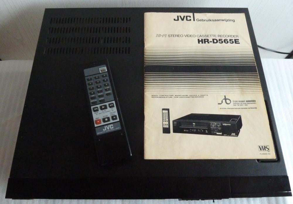 JVC video cassette recorder HR-D565E retro, Audio, Tv en Foto, Videospelers, Niet werkend, VHS-speler of -recorder, Ophalen of Verzenden