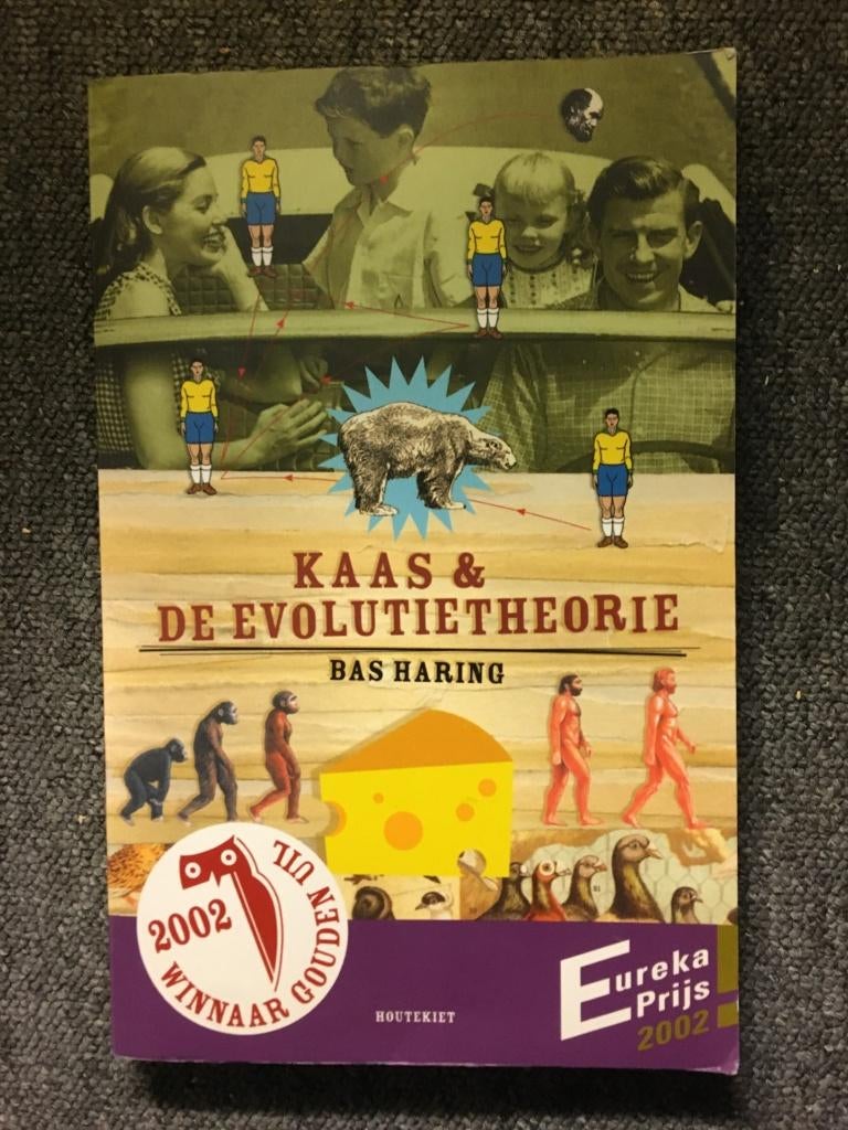 Kaas & de evolutietheorie ; door Bas Haring #Wetenschap, Boeken, Wetenschap, Zo goed als nieuw, Natuurwetenschap, Ophalen of Verzenden