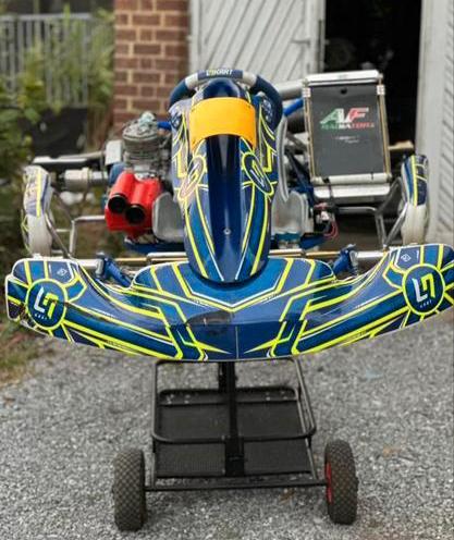 Ln otk kart iame x30, Sport en Fitness, Karting, Ophalen, Zo goed als nieuw, Kart