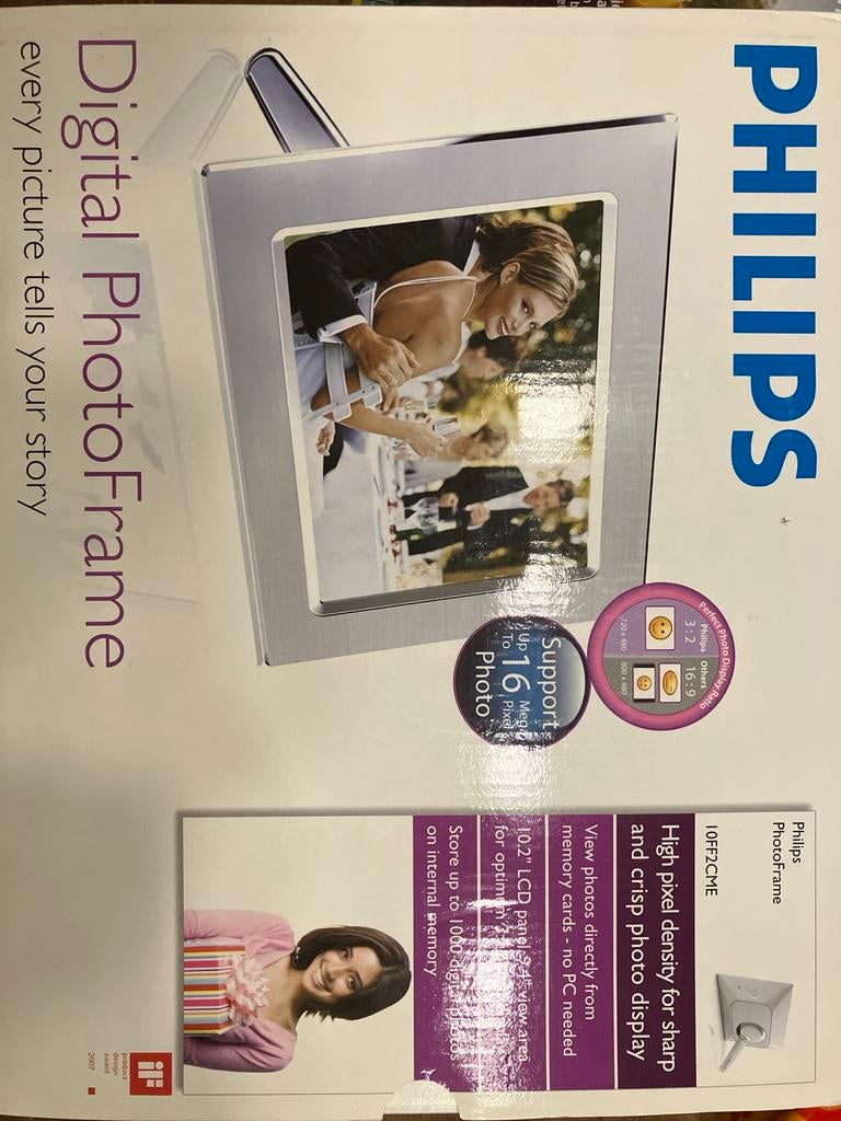 Philips digitaal fotolijstje 10.2 inch, Ophalen of Verzenden, Nieuw, Minder dan 1 GB, 8 tot 12 inch
