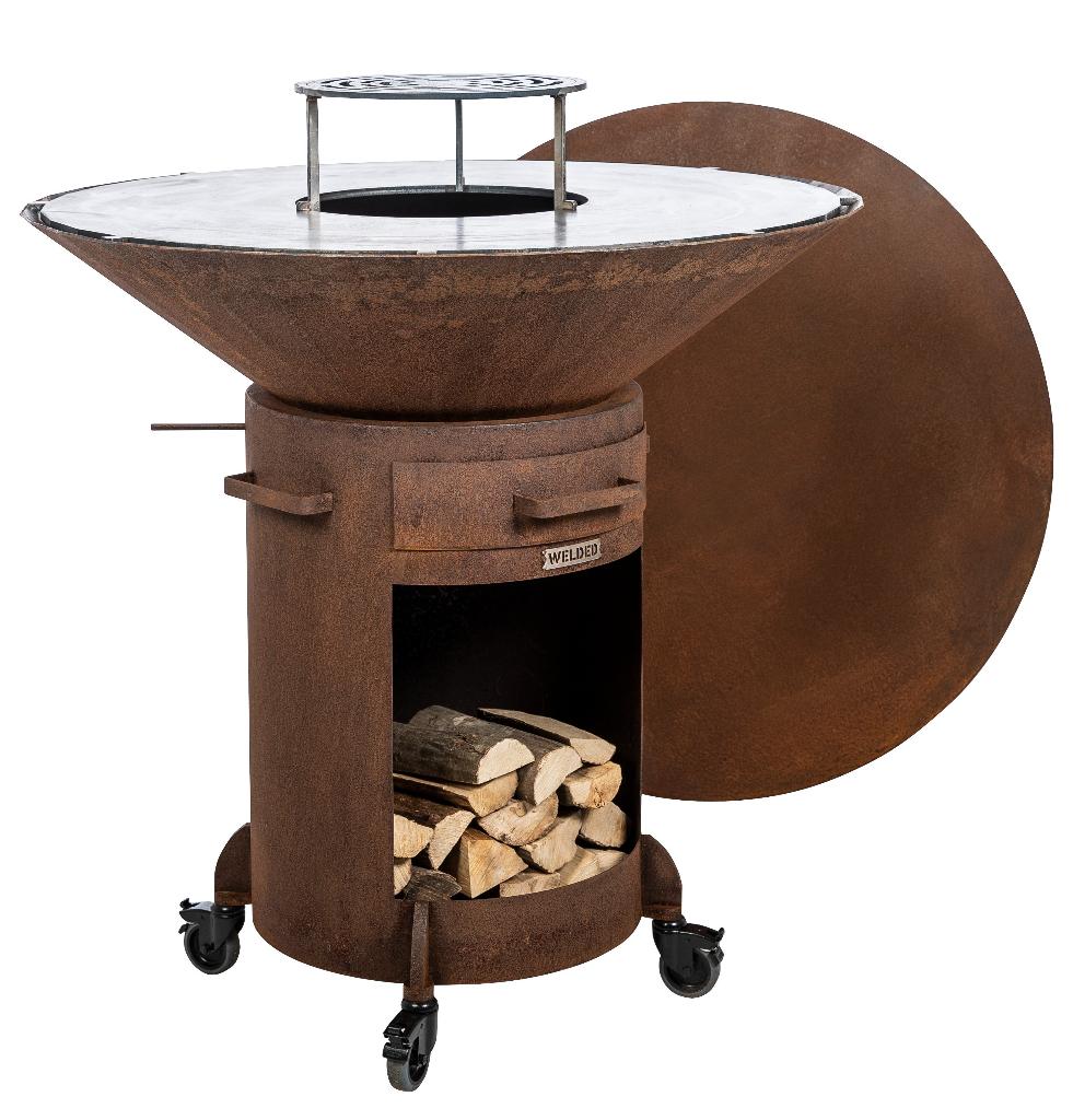 WELDED Barrel 1000–Exclusieve PLANCHA BBQ -Handgemaakt in NL, Ophalen of Verzenden, Nieuw, WELDED, Met accessoires