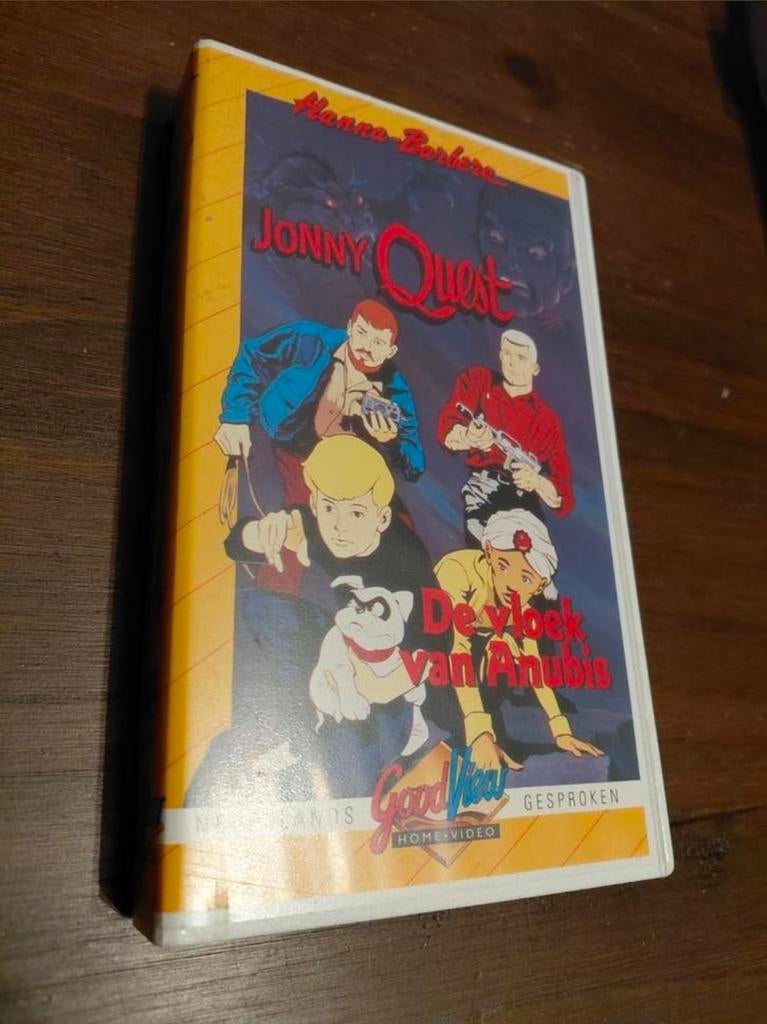 Hanna Barbera Jonny Quest videoband. Cartoon network., Cd's en Dvd's, VHS | Kinderen en Jeugd, Alle leeftijden, Ophalen of Verzenden