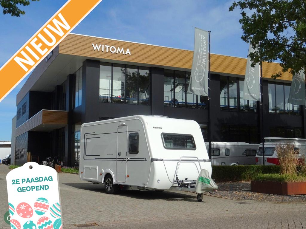 Eriba Novaline 465 Klein en compact!, Caravans en Kamperen, Standaardzit, Bedrijf, Tot en met 3, Overige typen