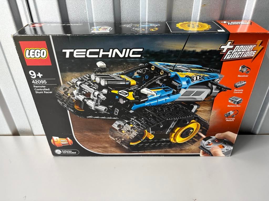 Lego Technic 42095 RC Stuntracer zgan, Lego, Lego, Ophalen of Verzenden, Zo goed als nieuw