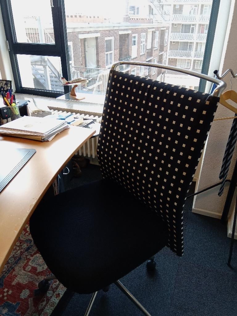 Vitra bureaustoel - design Citterio, Ophalen, Gebruikt, Zwart, Bureaustoel