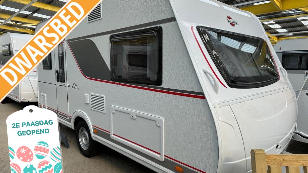 Bürstner Premio 395 TS DWARS BED 210 CM!, Bedrijf, Treinzit, Tot en met 3, Bürstner