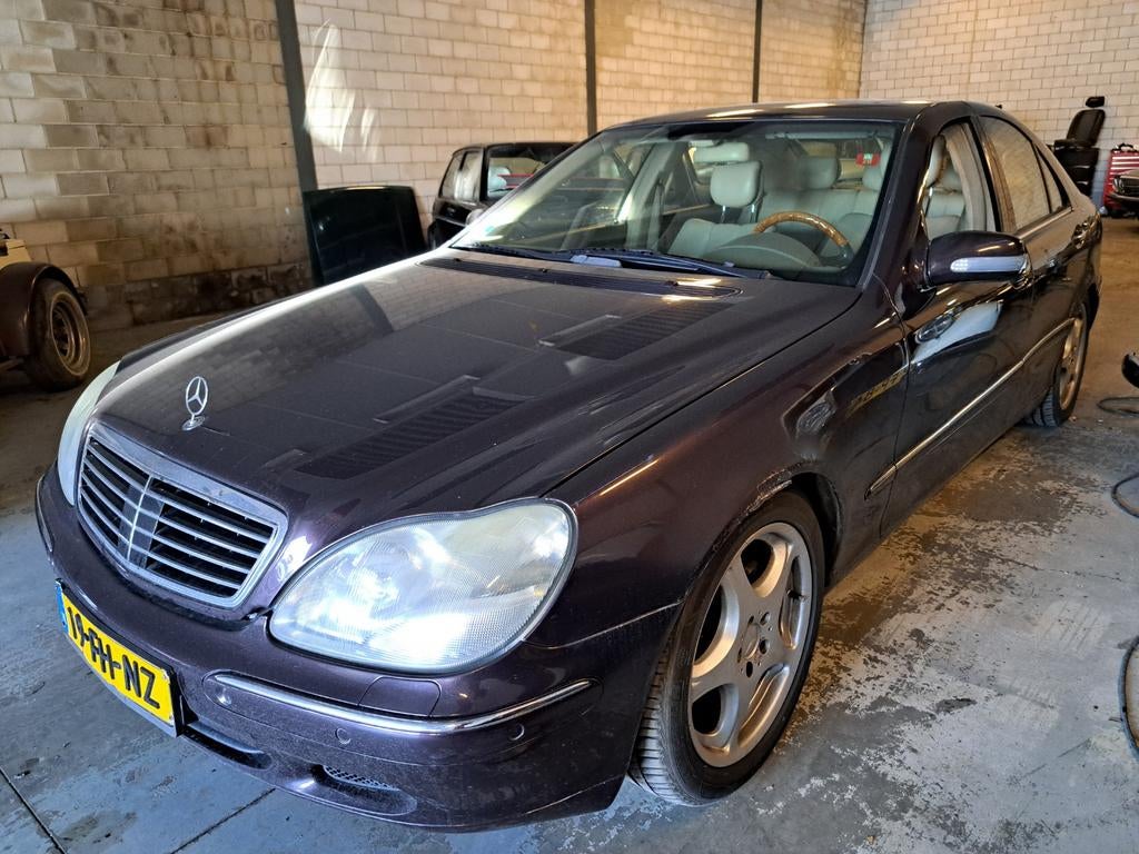 Mercedes s-klasse  s500 v8 lpg youngtimer  koopje!, Auto's, Mercedes-Benz, Bedrijf, Coupé, Te koop