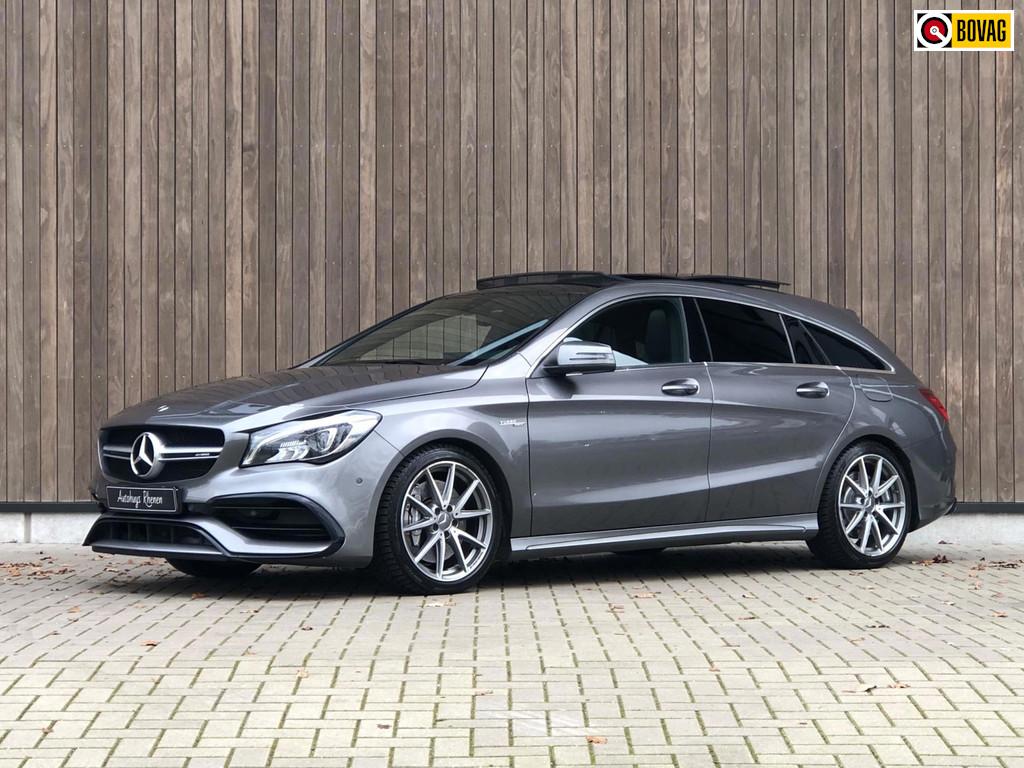 Mercedes-Benz CLA-klasse Shooting Brake CLA45 AMG 4MATIC, Automaat, CLA, Zwart, 4 cilinders