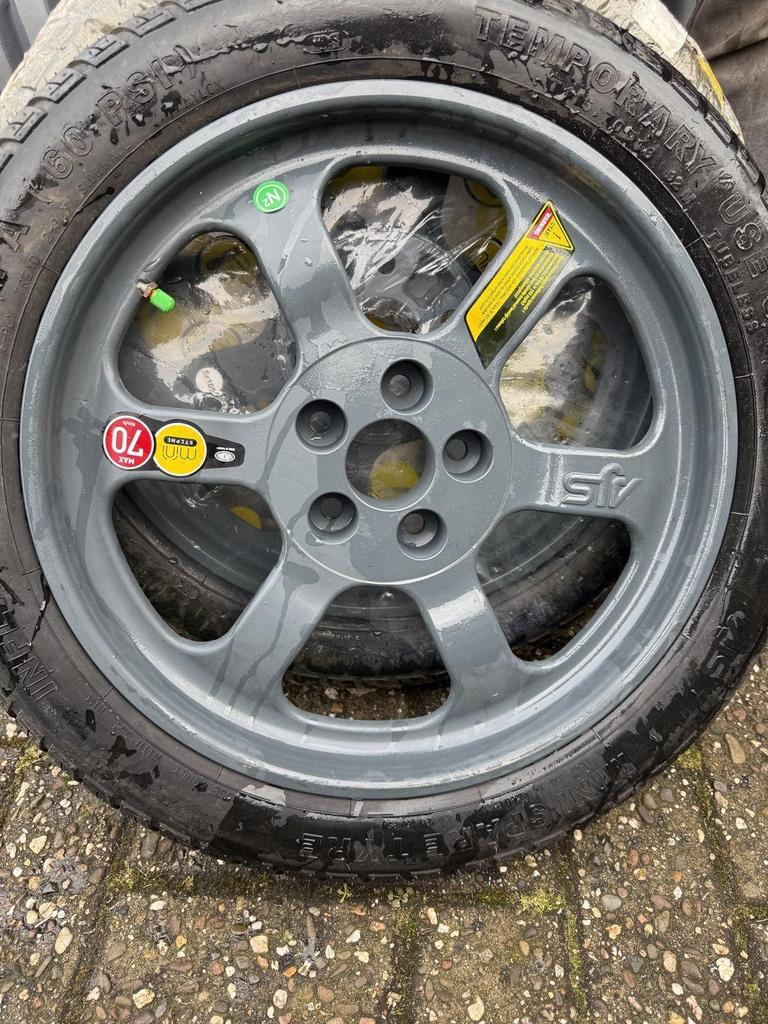 Nieuwe thuiskomer reserve velg nood incl band, Auto-onderdelen, -, -, Banden en Velgen, Nieuw