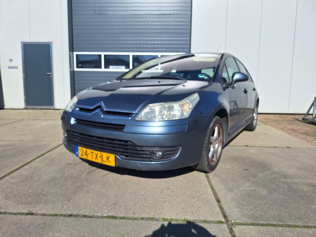 Citroën C4 1.6 16V Berline 2007 Grijs, Auto's, Citroën, Bedrijf, C4, Benzine, C, Hatchback, Handgeschakeld, Origineel Nederlands