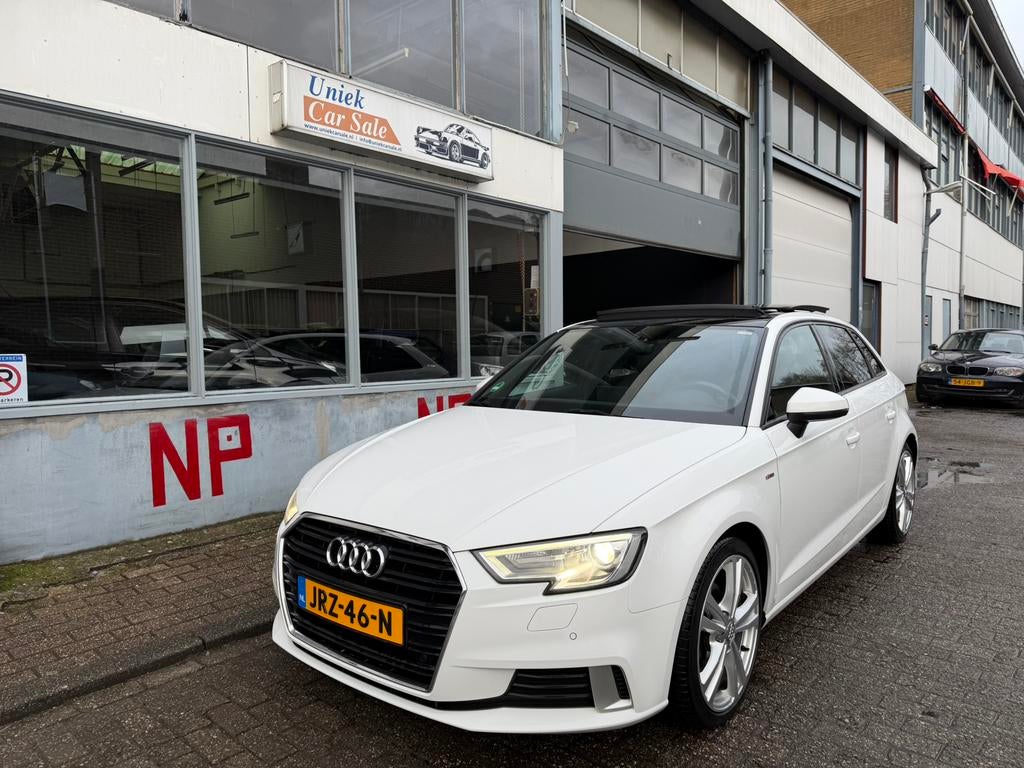 Audi A3 1.5 Tfsi 150pk CoD Ultra S-tronic 2019 Wit, Auto's, Audi, 15 km/l, 4 cilinders, Wit, 1245 kg