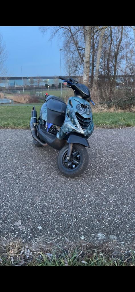 Custom Piaggio Zip SP Kappen Set - Uniek Design, Ophalen of Verzenden, Zo goed als nieuw, Kap, Piaggio