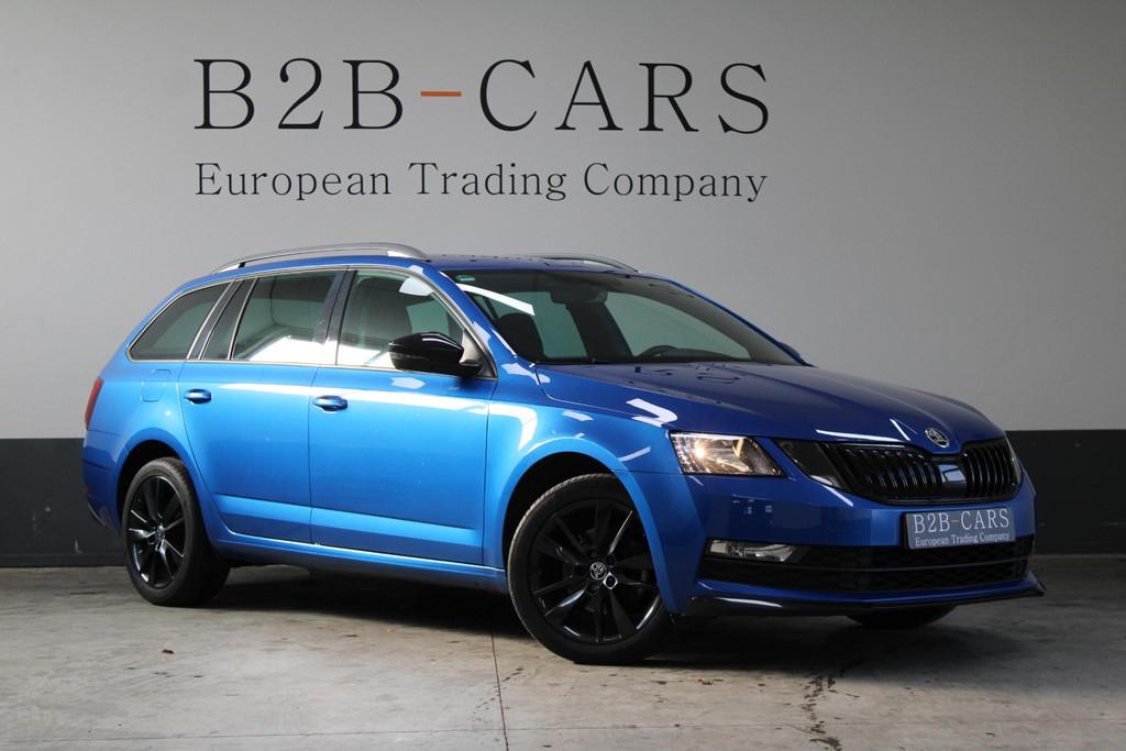 Skoda Octavia Combi 1.5 TSI DSG Sport Trekhaak - Navi, Gebruikt, 150 pk, Blauw, Origineel Nederlands