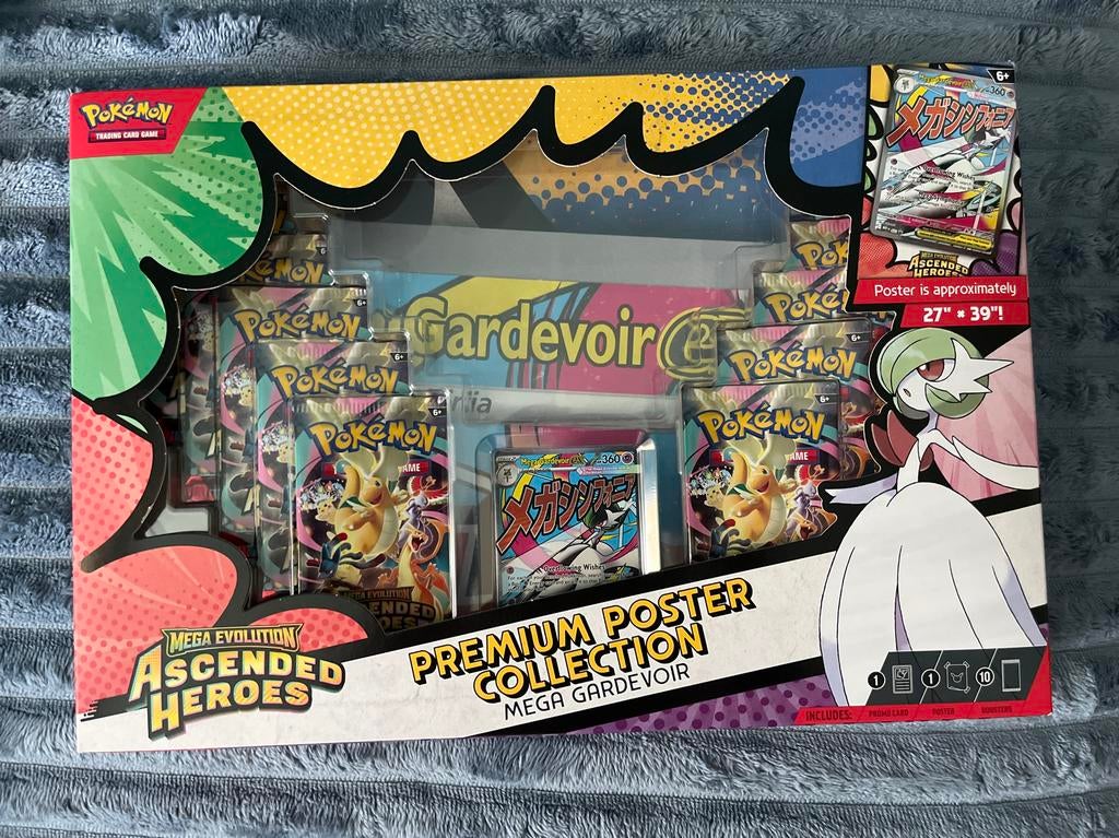 Pokémon Mega Evolution Ascended Heroes Premium Poster Collec, Verzamelen, Ophalen, Nieuw