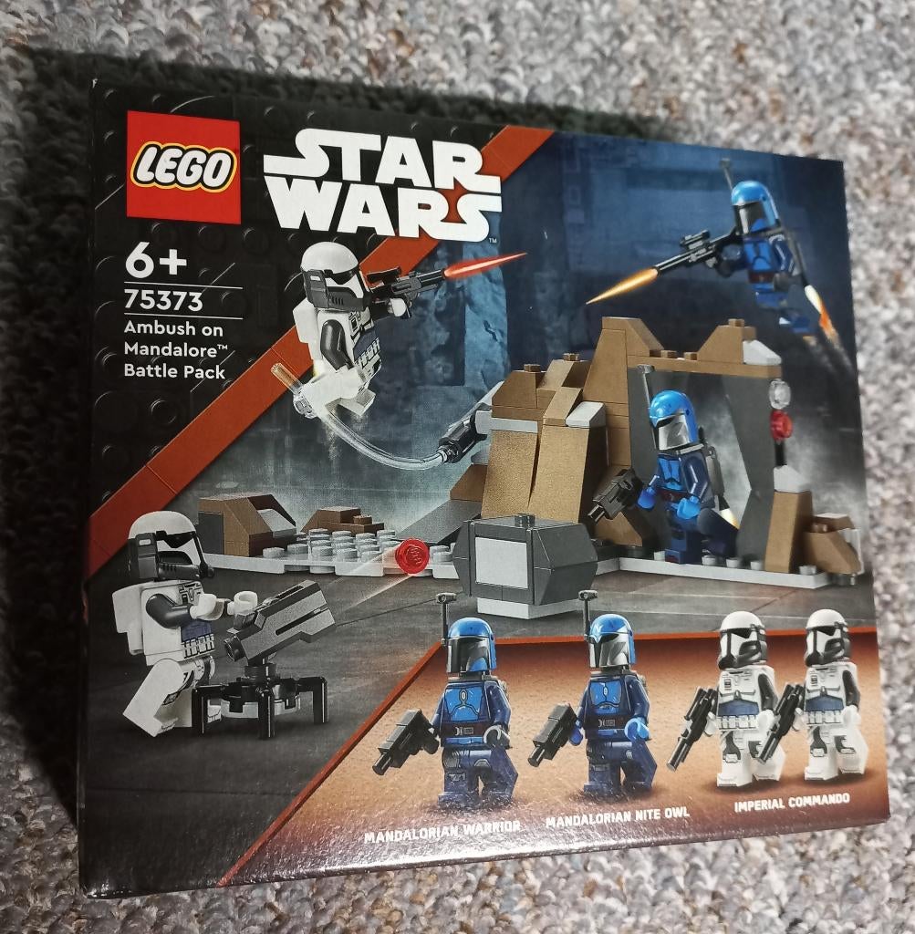 Lego Star Wars 75373 Ambush on Mandalore battle pack = 12, Ophalen of Verzenden, Nieuw