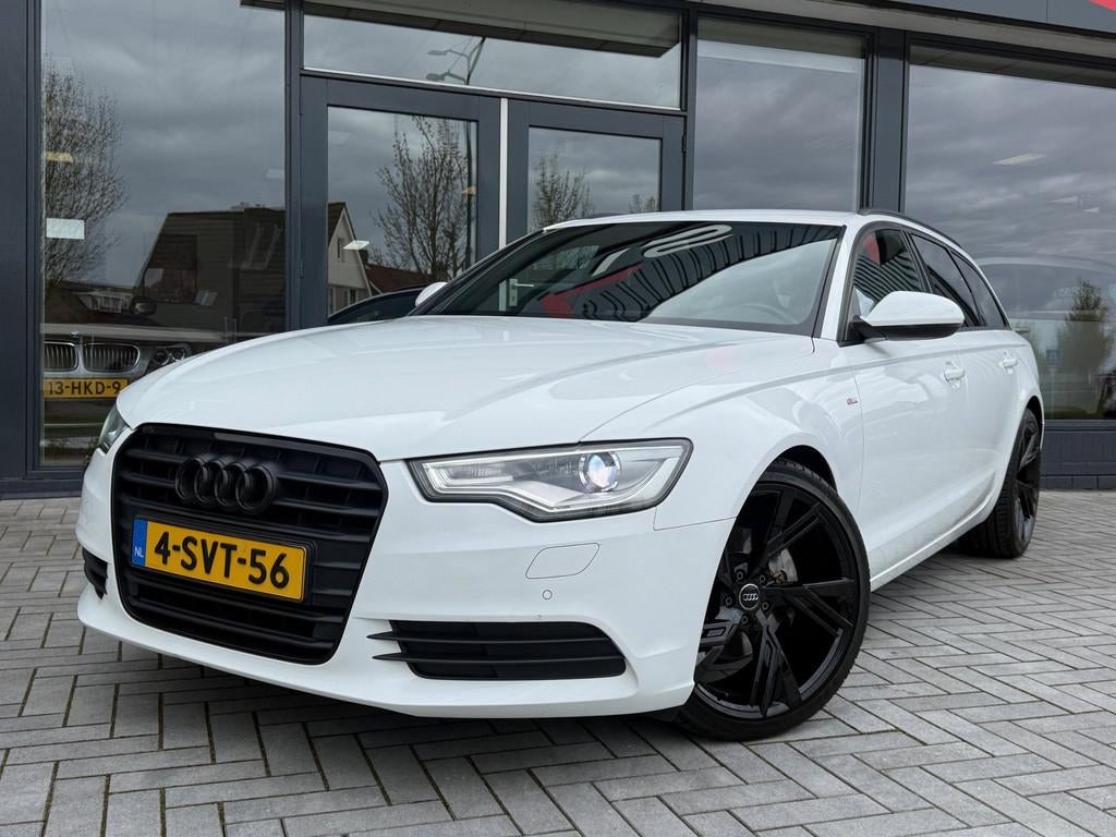 Audi A6 Avant 2.0 TFSI S Line Leder Automaat Xenon RS6 20inc, Euro 5, 15 km/l, Gebruikt, Zwart