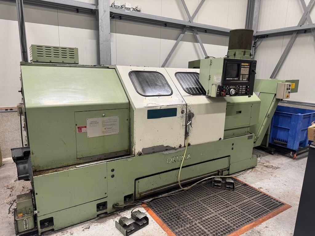Cnc draaibank okuma LB25, Doe-het-zelf en Verbouw, Draaibanken, Gebruikt, Metaaldraaibank, 500 tot 1000 mm, Computergestuurd (Cnc)