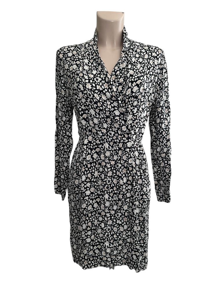 Samsoe Samsoe jurk M, Blauw, Ophalen of Verzenden, Zo goed als nieuw, Boven de knie