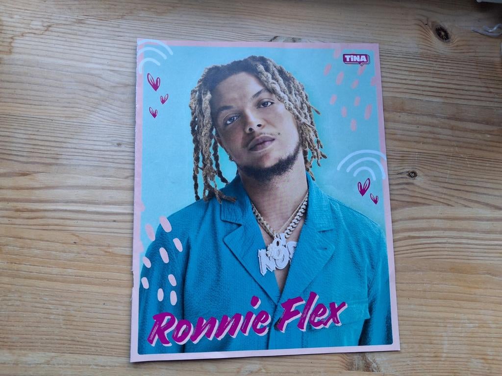 Ronnie Flex poster, Ophalen of Verzenden, Zo goed als nieuw