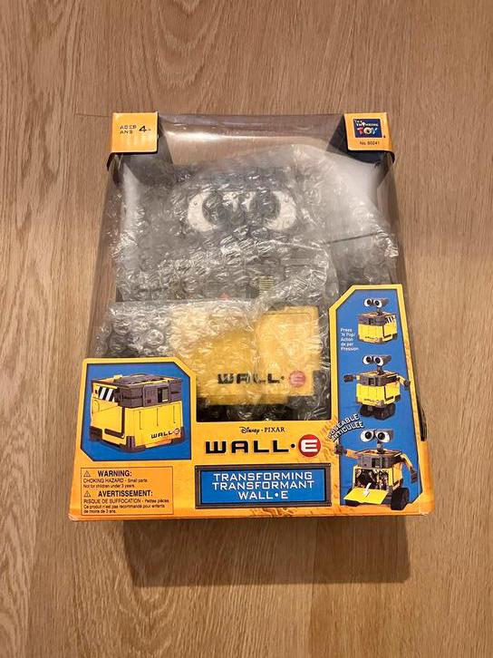ThinkWay Pixar Wall-E Transformerende Actiefiguur, Verzenden, Zo goed als nieuw