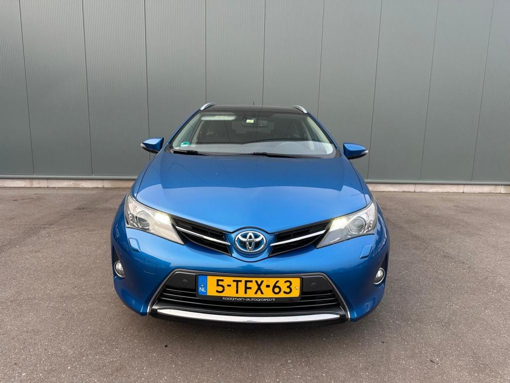 Toyota Auris Touring Sports 1.8 Hybrid Lease+ PANORMADAK | O, Auto's, Euro 5, Blauw, Origineel Nederlands, Nieuw