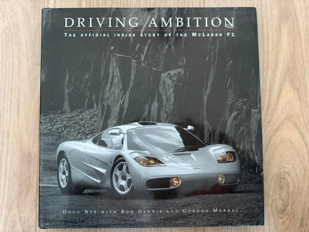 Driving Ambition McLaren F1 met poster, Ophalen of Verzenden, Zo goed als nieuw, Overige merken