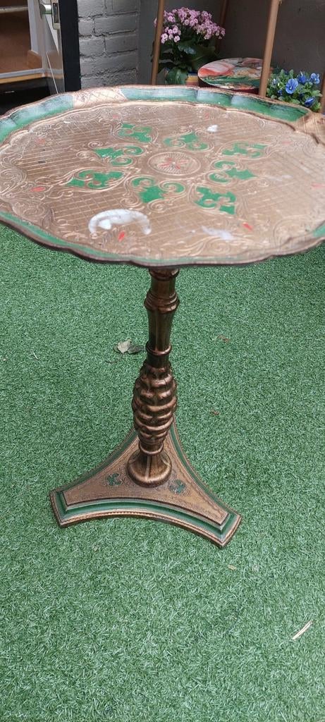 Bijzet tafel kunsstof, Rond, Ophalen, 45 tot 60 cm, Minder dan 55 cm