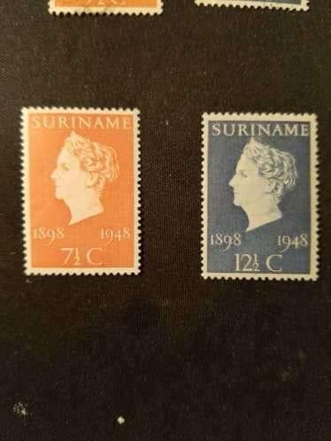 @@ Suriname 274-275 postfris, ongebruikt of gestempeld @@, Verzenden, Postfris