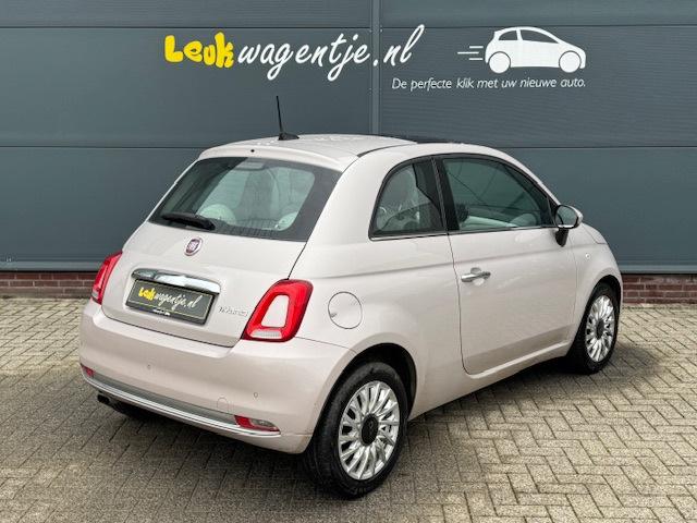 Fiat 500 1.0 Hybrid Star *carplay *navi *cruise *dig.display, Auto's, Voorwielaandrijving, Gebruikt, Zwart, Overige kleuren