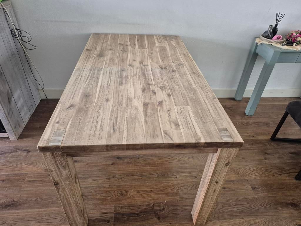 De Bommel eetkamertafel mangohout 160x90cm, Ophalen