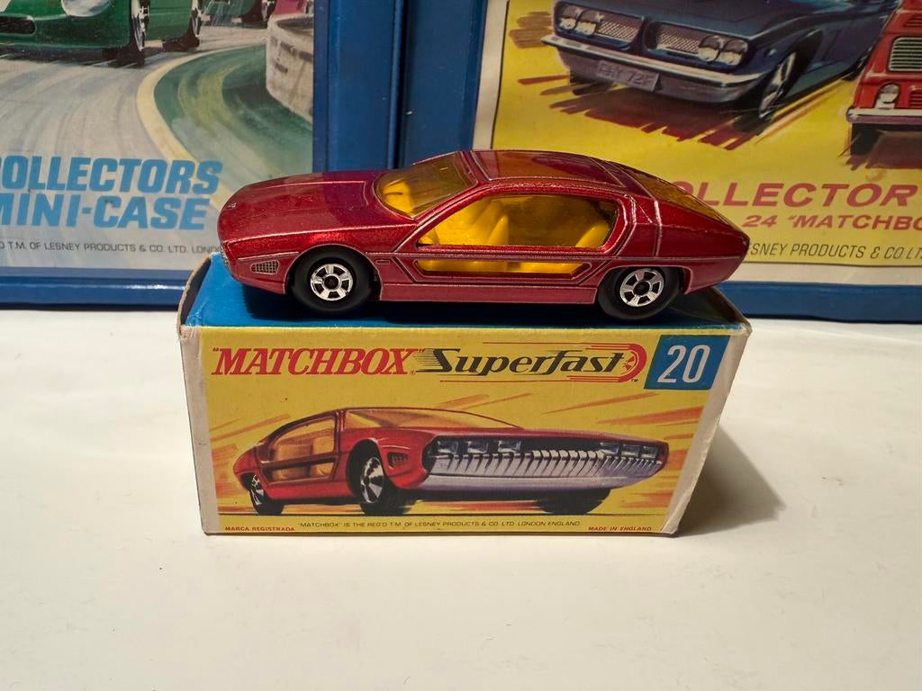 Matchbox Superfast Nr.20 Lamborghini Marzal, Ophalen of Verzenden, Gebruikt, Auto