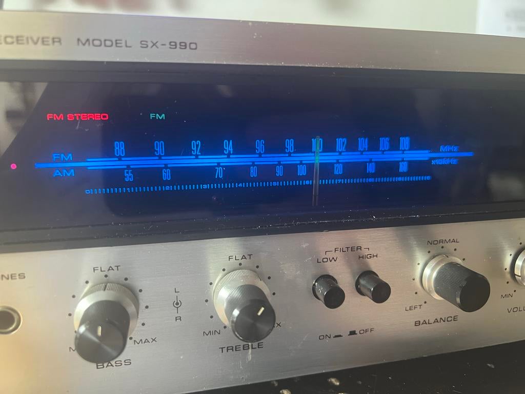 Pioneer receiver SX-990, Ophalen of Verzenden, Gebruikt, Stereo, Pioneer