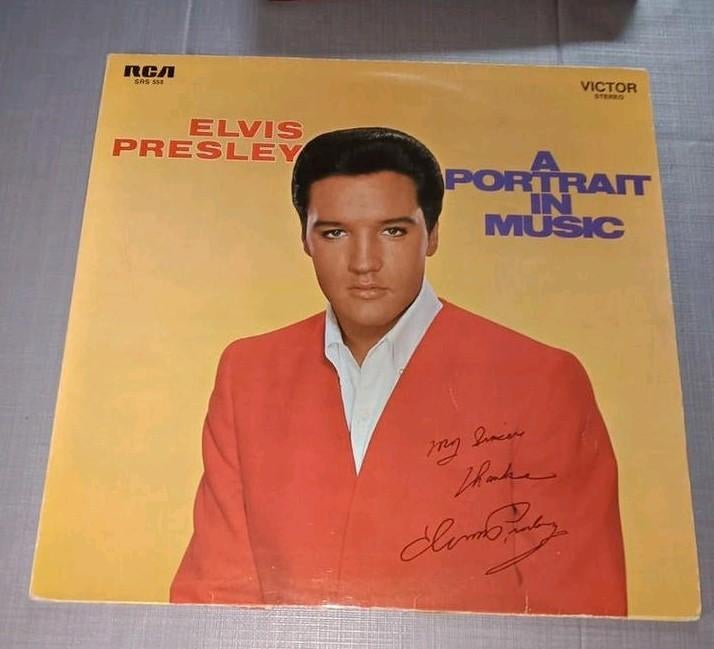 Elvis Presley - A Portrait in Music LP (Vintage Vinyl), Ophalen of Verzenden, Gebruikt, 12 inch