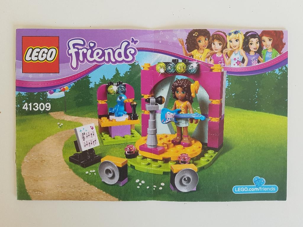 Lego Friends 41309 Andrea's Muzikale Duet, Compleet, Lego, Friends, Ophalen of Verzenden